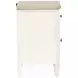 Whisperbay Sea Pearl and Driftwood Rectangular Telephone Table with USB Charging