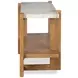 Goldmere Honey Wheat Rectangular Granite Top Sofa Table