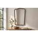 Keyes Blackened Bronze Free Form Wall Mirror