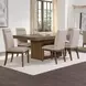 Garland Brown Upholstered Side Chair Set of 2