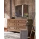 Griffith Park Gray Rectangular Wall Mirror