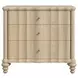 Haven Warm White and Ivory Upholstered Panel Bedroom Set