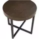Yukon Brown Round End Table