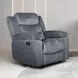 Willow Gray Glider Recliner
