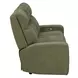 Traxton Jasper Moss 92" Zero Gravity Triple Power Reclining Sofa with USB Charging