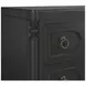Atrium Black 3 Drawer Bachelor's Chest