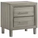 Lennox Gray Upholstered Panel Bedroom Set