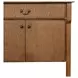 Caroline Warm Brown 4 Door Sideboard