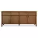 Caroline Warm Brown 4 Door Sideboard