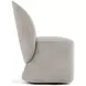 Monolith Beige Performance Fabric Side Chair