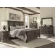 Calistoga Weathered Charcoal 9 Drawer Dresser with Rectangular Mirror