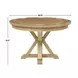 Rylie Natural 48" Round Game Top Dining Table