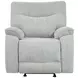 Chablis Mist Gray Reclining Living Room Set with USB Charging