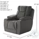 Challenger Wendover Platinum Power Headrest Wall Hugger Big Mans Recliner