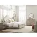 Clearview Oyster 10 Drawer Jupiter Bureau with Freeform Accent Mirror