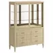 Eave Sundrenched 6 Drawer Oak China Cabinet