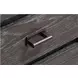 Plum Creek Ravenwood Black and White 70" Marble Top TV Stand