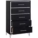Ava Ebony 5 Drawer Chest