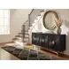 Melange Black 69" TV Stand