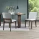 Kody Stone Gray Upholstered Dining Chair Set of 2