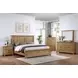 Sunstone Honey Brown 5 Drawer Chest
