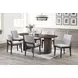 Kody Beige Upholstered Dining Chair Set of 2