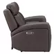 Maveric Bette Coffee 79" Zero Gravity Triple Power Reclining Loveseat with Console and USB Charging