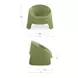 Nolla Green Outdoor Accent Chair Set of 2