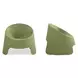 Nolla Green Outdoor Accent Chair Set of 2
