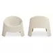 Nolla Light Gray Outdoor Accent Chair Set of 2