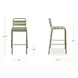 Kade Green Outdoor Bar Stool Set of 2