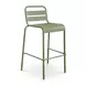 Gage White Outdoor Round Bar Table Set