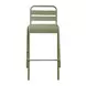 Gage White Outdoor Round Bar Table Set