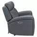 Maveric Bette Lapis 91" Zero Gravity Triple Power Reclining Sofa with Drop Down Table and USB Charging