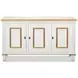 Louis XVI Cotina White 3 Doors Buffet