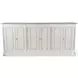 Bellagio Stucco White And Gray 96" Sideboard