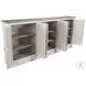 Bellagio Stucco White And Gray 96" Sideboard