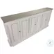 Bellagio Stucco White And Gray 96" Sideboard