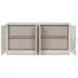 Lionisio Stucco White 4 Door Buffet