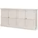 Lionisio Stucco White 4 Door Buffet