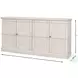 Lionisio Stucco White 4 Door Buffet
