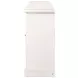 Crested White 4 Door Wall Cabinet