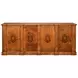 Crested Noce Anticato 4 Door TV Stand