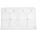 R245-79 Cortina White Console