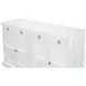 R245-79 Cortina White Console