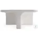 Lennox Chalky White Rectangular Outdoor Cocktail Table