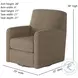 Flash Dance Berber Sisal Swivel Glider