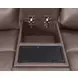 Lawson Sydney Brunette 7 Piece Modular Zero Gravity Power Reclining Sectional with Adjustable Headrest and USB Charging