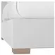 Grant Snow Performance Fabric King Upholstered Pillow Back Shelter Bed