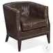 Veronica Del Rio Mink Leather Occasional Chair